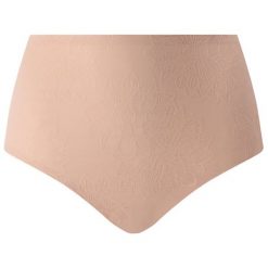 Figi klasyczne z wysokim stanem Triumph Fit Smart 10202477. Czarne figi damskie Triumph, l, bez wzorów, z elastanu. W wyprzedaży za 89,00 zł.