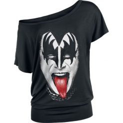 Kiss Gene Simmons Koszulka damska czarny. Czarne bluzki damskie Kiss, m. Za 99,90 zł.