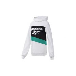 Bluzy Reebok Classic Sukienka Classics Vector Hooded Dress. Białe bluzy damskie Reebok Classic, s, bez wzorów, bez rękawów, bez kaptura. Za 249,00 zł.