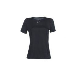 T-shirty z krótkim rękawem Nike NIKE PRO. Czarne t-shirty damskie Nike, s, bez wzorów, bez kołnierzyka. Za 129,00 zł.