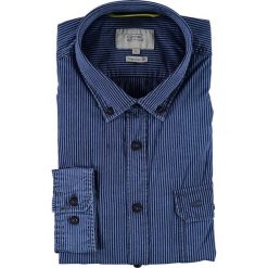 Koszula "Tom" - Regular fit - w kolorze granatowym. Niebieskie koszule męskie m, w paski, z bawełny. W wyprzedaży za 89,95 zł.