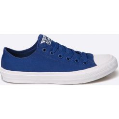 Converse - Tenisówki Chuck Taylor All Star II. Niebieskie trampki męskie marki Converse, z materiału, na sznurówki. W wyprzedaży za 219,90 zł.