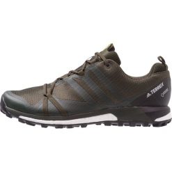 Adidas Performance TERREX AGRAVIC GTX Obuwie hikingowe basic green/shock yellow. Zielone buty sportowe męskie adidas Performance, z materiału, outdoorowe. Za 649,00 zł.