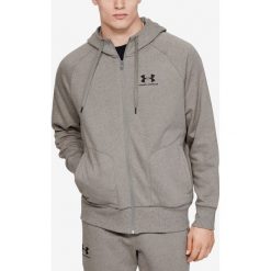 Under Armour Speckled Bluza Szary. Szare bluzy męskie Under Armour, l, bez wzorów, z bawełny, bez kołnierzyka, bez rękawów, bez kaptura. Za 343,95 zł.
