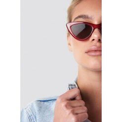 MANGO Okulary przeciwsłoneczne Naomi - Red. Czerwone okulary przeciwsłoneczne damskie marki Mango. Za 80,95 zł.