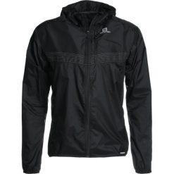 Salomon FAST WING AERO Kurtka do biegania black. Czarne kurtki do biegania męskie Salomon, m, z materiału. W wyprzedaży za 447,20 zł.