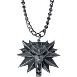 Naszyjniki damskie: The Witcher Wild Hunt Medallion Naszyjnik srebrny