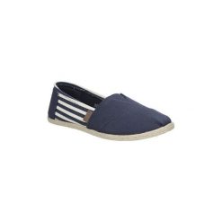 Espadryle damskie: Espadryle Mckey Granatowe buty tomsy espadryle w paski DTN173/17NV