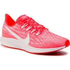 Buty NIKE - Air Zoom Pegasus 36 AQ2210 601 Laser Crimson/White. Różowe buty sportowe damskie Nike, bez wzorów, z tworzywa sztucznego, sportowe, do biegania, nike zoom. Za 499,00 zł.