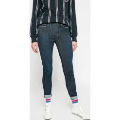 Tommy Hilfiger - Jeansy Lauren. Niebieskie rurki damskie TOMMY HILFIGER, z bawełny. W wyprzedaży za 299,90 zł.