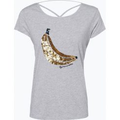 Comma casual identity - T-shirt damski, szary. Szare t-shirty damskie marki comma casual identity, w paski, casualowe, bez kołnierzyka. Za 119,95 zł.