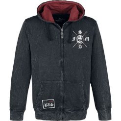 Bejsbolówki męskie: Black Label Society EMP Signature Collection Bluza z kapturem rozpinana czarny