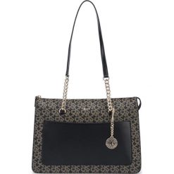 DKNY Bryant Torebka Czarny Brązowy. Pomarańczowe torebki klasyczne damskie DKNY, bez wzorów, z materiału, bez dodatków. Za 1043,95 zł.
