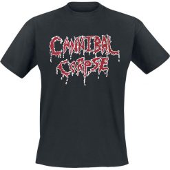 Cannibal Corpse Classic Logo T-Shirt czarny. Czarne t-shirty męskie Cannibal Corpse, l. Za 74,90 zł.