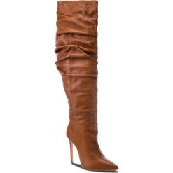 Muszkieterki ELISABETTA FRANCHI - SA-44L-87E2-V740 Gianduia 689. Brązowe bez kategorii marki Elisabetta Franchi, ze skóry, na obcasie. Za 3749,00 zł.