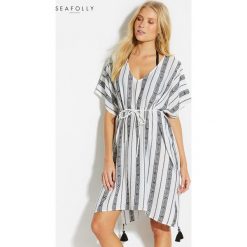 Tunika plażowa Seafolly Las Palmas 53439-KA. Tuniki plażowe damskie Seafolly, bez wzorów, bez rękawów. Za 259,00 zł.