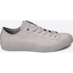 Converse - Tenisówki Chuck Taylor All Strar II. Szare trampki męskie marki Converse, ze skóry, na sznurówki. W wyprzedaży za 199,90 zł.