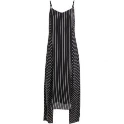 Długie sukienki: Banana Republic STRIPE MAXI SLIP DRESS Sukienka letnia black
