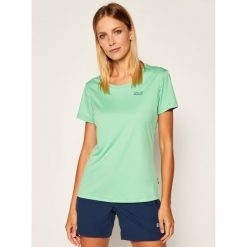 Koszulka techniczna Jack Wolfskin Tech T W 1807121. Żółte koszulki damskie polo Jack Wolfskin, m, bez wzorów, polo, bez rękawów, bez kaptura. W wyprzedaży za 79,00 zł.