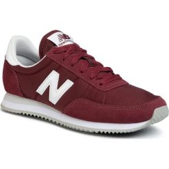 Sneakersy NEW BALANCE - UL720AC Bordowy. Czerwone półbuty damskie New Balance, z zamszu. Za 299,00 zł.