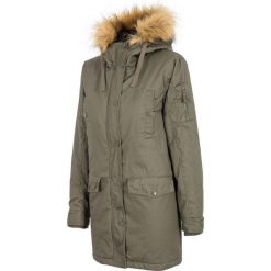 4F kurtka damska H4Z17 KUD010 brąz XS. Pomarańczowe kurtki sportowe damskie 4f, na zimę, xs, bez wzorów, z futra, długie, bez kaptura, outdoorowe. Za 349,00 zł.
