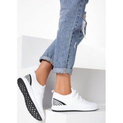Białe Buty Sportowe Acapeia. Białe buty sportowe damskie Born2be, bez wzorów, sportowe. Za 79,99 zł.