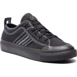 Trampki DIESEL - S-Astico Low Lace Y01873 PR012 T8013 Black. Czarne półbuty męskie Diesel, bez wzorów, z gumy, bez zapięcia. W wyprzedaży za 319,00 zł.