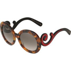 Okulary przeciwsłoneczne damskie aviatory: Prada Okulary przeciwsłoneczne havana