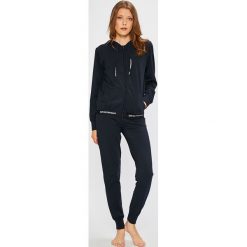 Emporio Armani - Piżama. Niebieskie piżamy damskie Emporio Armani, s, bez wzorów, z elastanu, bez rękawów. Za 449,90 zł.