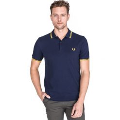 Fred Perry Polo Koszulka Niebieski. Niebieskie podkoszulki męskie Fred Perry, l, bez wzorów, z bawełny, bez rękawów. Za 361,95 zł.
