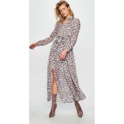 Glamorous - Sukienka. Fioletowe sukienki damskie marki Glamorous, na co dzień, s, bez wzorów, z poliesteru, casualowe, bez kołnierzyka, z krótkim rękawem, krótkie, mini, proste. Za 239,90 zł.