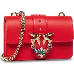 Torebka PINKO - Love Mini Jewels C PE 20 PLTT 1P21M3 Y5FF Red R24. Czerwone torebki klasyczne damskie Pinko, bez wzorów, ze skóry, eleganckie, bez dodatków. Za 1189,00 zł.
