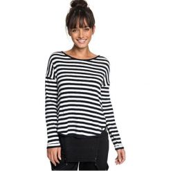 Roxy T-Shirt Damski Curious Direction True Black Big Simple Stripe erjkt03464-kvj3 (Rozmiar Xs). Czarne bluzki sportowe damskie marki Roxy, xs. W wyprzedaży za 111,00 zł.