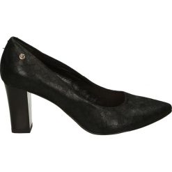 Czółenka - 5319 894 NERO. Czarne buty ślubne damskie Venezia, ze skóry. Za 199,00 zł.