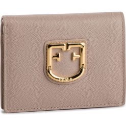 Mały Portfel Damski FURLA - Belvedere Dalia f. Brązowe portfele damskie marki Furla, bez wzorów, ze skóry. Za 550,00 zł.