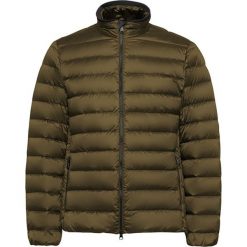 Kurtka puchowa w kolorze khaki. Brązowe płaszcze męskie Geox, m, z puchu. W wyprzedaży za 459,95 zł.
