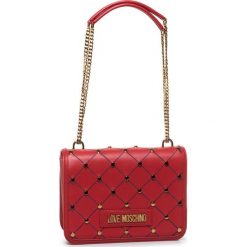 Torebka LOVE MOSCHINO - JC4094PP1ALP0500 Rosso. Czerwone torebki klasyczne damskie Love Moschino, bez wzorów, ze skóry ekologicznej, klasyczne, bez dodatków. W wyprzedaży za 549,00 zł.