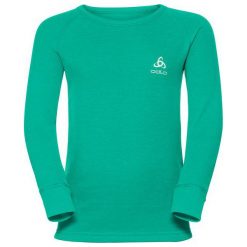 Odlo Koszulka juniorska WARM KIDS zielona r. 104 (10459). Zielone t-shirty chłopięce marki Odlo. Za 88,88 zł.