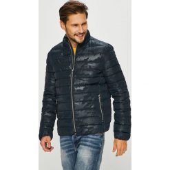 Geox - Kurtka. Niebieskie płaszcze męskie Geox, m, bez wzorów, z poliesteru, krótkie, bez kaptura. W wyprzedaży za 429,90 zł.