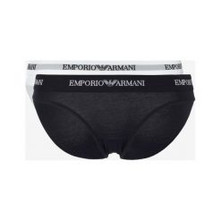 Emporio Armani 2-pack Spodenki Czarny Biały. Czarne figi damskie Emporio Armani, xs, bez wzorów, z elastanu. Za 192,95 zł.