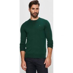 Polo Ralph Lauren - Sweter. Zielone swetry męskie Polo Ralph Lauren, s, bez wzorów, z wełny, z okrągłym kołnierzem, bez kaptura. Za 639,90 zł.