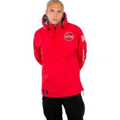 Kurtka wiatrówka Alpha Industries NASA Anorak 188133-328. Czerwone kurtki męskie Alpha Industries, s, bez wzorów, bez kaptura. Za 587,99 zł.