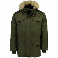 Geographical Norway Kurtka Męska Arsenal S Khaki. Brązowe płaszcze męskie Geographical Norway, s, bez wzorów, bez kaptura. W wyprzedaży za 285,00 zł.