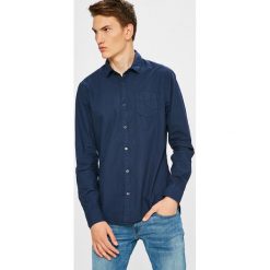 Scotch & Soda - Koszula. Szare koszule męskie na spinki marki Scotch & Soda, l, z bawełny, z klasycznym kołnierzykiem, z długim rękawem. W wyprzedaży za 239,90 zł.