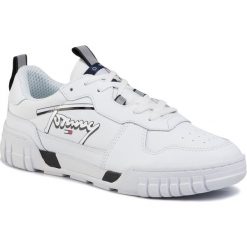 Sneakersy TOMMY JEANS - Signature Sneaker EM0EM00319 White YBS. Białe sneakersy męskie Tommy Jeans, na co dzień, bez wzorów, z jeansu, eleganckie, bez zapięcia. Za 449,00 zł.