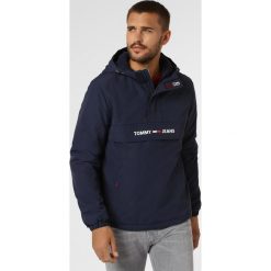 Tommy Jeans - Kurtka męska, niebieski. Niebieskie kurtki sportowe męskie Tommy Jeans, xl, bez wzorów, z jeansu, bez kaptura. Za 799,95 zł.