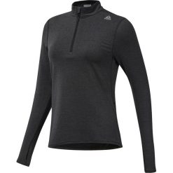 Bluzka Reebok Running Essentials Quarter-Zip Top W Grafitowa-Czerń. Szare topy damskie Reebok, s, bez wzorów, z krótkim rękawem, długie, bez kaptura. Za 159,99 zł.