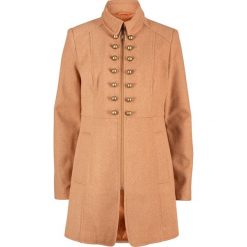 Płaszcz w militarnym stylu z kolekcji Maite Kelly bonprix kremowy beżowy. Pomarańczowe płaszcze damskie bonprix, moro, militarne. Za 189,99 zł.