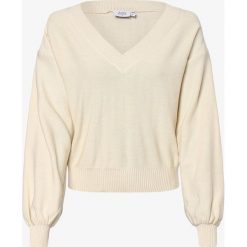 NA-KD - Sweter damski, biały. Białe swetry damskie NA-KD, m, bez wzorów, z dzianiny, bez rękawów, bez kaptura. Za 149,95 zł.