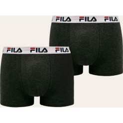 Fila - Bokserki (2-pack). Szare bokserki męskie Fila, s, z nadrukiem, z elastanu. W wyprzedaży za 49,90 zł.